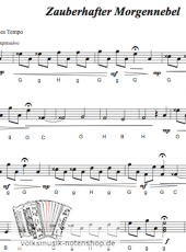 Zauberhafter Morgennebel - Griffschrift zum Download