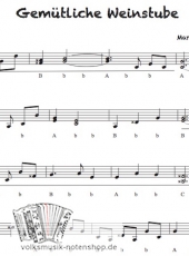 Gemütliche Weinstube - Griffschrift zum Download