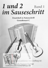 Ursula Suppan-Garber - 1 und 2 im Sauseschritt - Zusatzheft zu Band 1