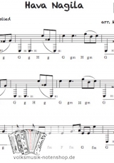 Hava Nagila - Griffschrift zum Download