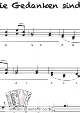 Die Gedanken sind frei - Griffschrift zum Download