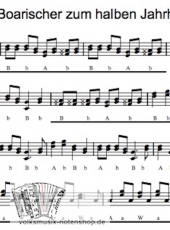 A Boarischer zum halben Jahrhundert - Griffschrift zum Download