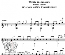 Wsyndy śniega nasuło