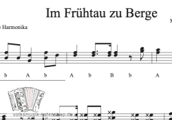 Im Frühtau zu Berge - Griffschrift zum Download