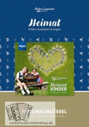 HEIMAT Kinder musizieren & singen in Violinschlüssel