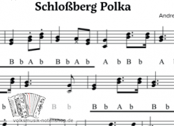 Schloßberg Polka - Griffschrift zum Download