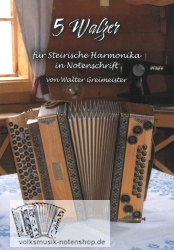 5 Walzer in Notenschrift von Walter Greimeister
