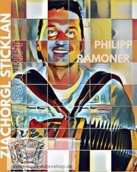 Ziachorgl Stickln von Philipp Ramoner in Griffschrift