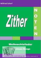 Weihnachtslieder für Zither solo