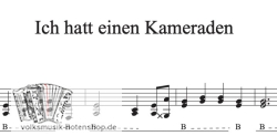 Ich hatt einen Kameraden - Griffschrift zum Download