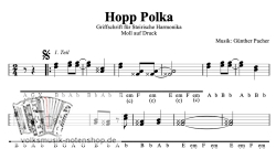 Hopp Polka v. Günther Pacher - Griffschrift zum Download