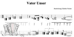 Vater unser - Griffschrift zum Download