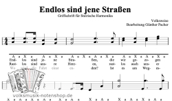 Endlos sind jene Straßen - Griffschrift zum Download