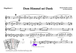 Dem Himmel sei Dank - für Blasorchester; arr. Hans Krinner