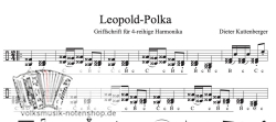 Leopold Polka - Griffschrift zum Download - GEMA-frei