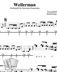Wellerman - bearb. von Günther Pacher - Griffschrift zum Download
