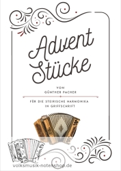Adventstücke 1 von Günther Pacher in Griffschrift