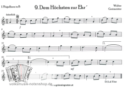 Dem Höchsten zur Ehr - Messe für 4 Bläser