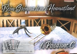 Beim Grimma is mei Hoamatland - für 4 Posaunen