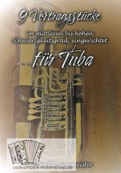 9 Vortragsstücke für Tuba von Walter Greimeister