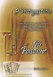 9 Vortragsstücke für Posaune von Walter Greimeister