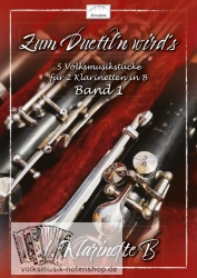 Zum Duettl'n wird's - Band 1 f. 2 Klarinetten