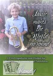Music makes the World go around - einfache Bläserstücke