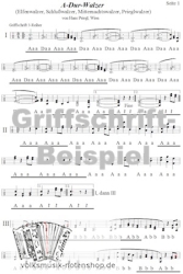 Da Mondscheinige- Griffschrift von stammtischmusik.at