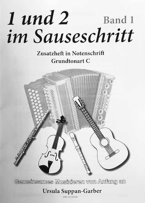 Ursula Suppan-Garber - 1 und 2 im Sauseschritt - Zusatzheft zu Band 1