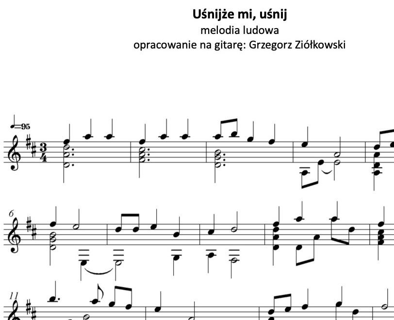 Uśnijże mi, uśnij