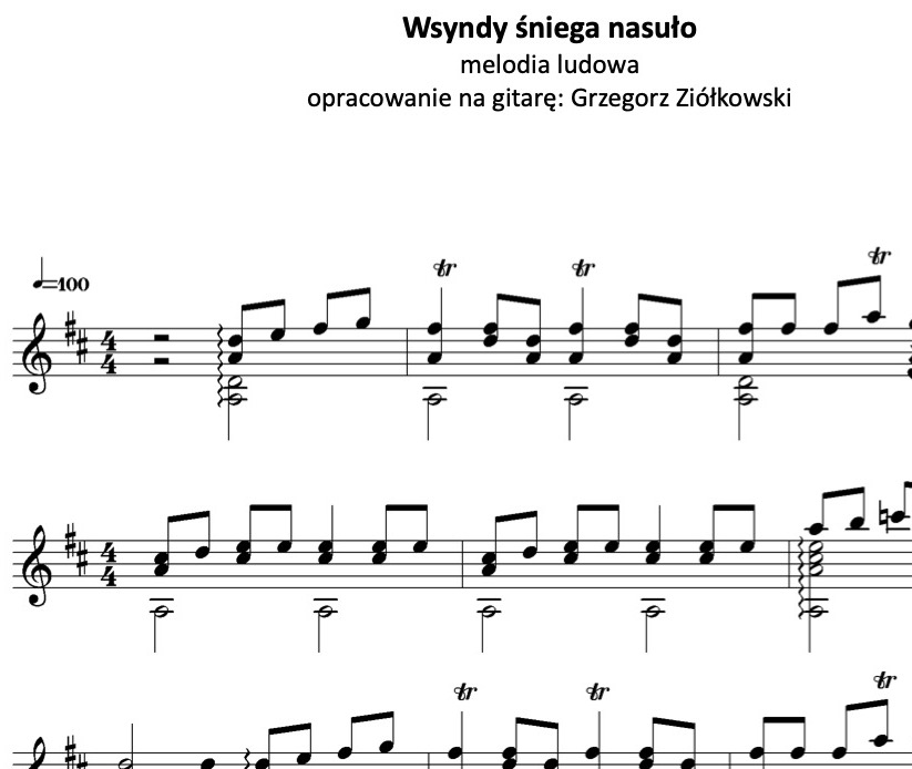 Wsyndy śniega nasuło