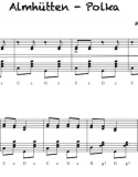 Almhütten-Polka - Notenausgabe