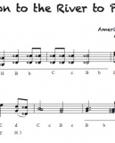 Down to the river to pray - Griffschrift zum Download