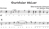 Gurktaler Walzer - Griffschrift zum Download