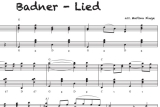 Badnerlied - Einzelausgabe für Akkordeon
