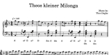 Theos kleiner Milonga - zum Download