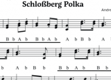 Schloßberg Polka - Griffschrift zum Download