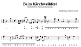 Beim Kirchweihfest v. Huby Mayer - Griffschrift zum Download