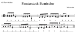 Fensterstock-Boarischer - Griffschrift zum Download