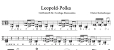 Leopold Polka - Griffschrift zum Download - GEMA-frei