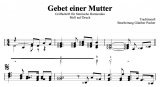 Gebet einer Mutter - Griffschrift zum Download